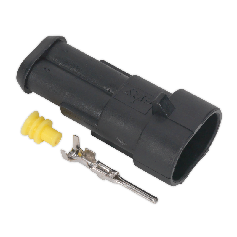 Sealey SSC2M 2-Way Superseal Male Connector - Pack of 5