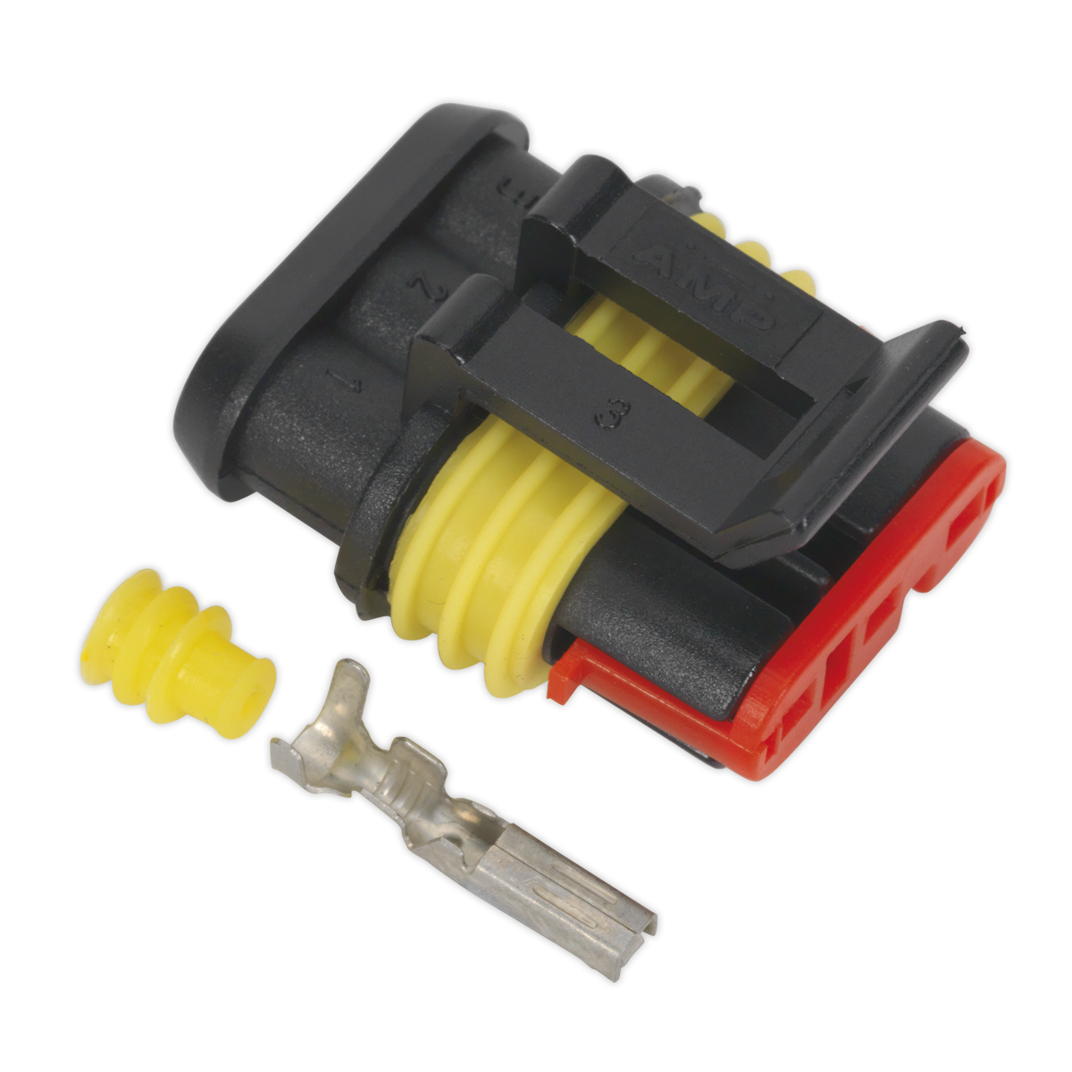 Sealey SSC3F 3-Way Superseal Female Connector - Pack of 5