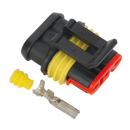 Sealey SSC3F 3-Way Superseal Female Connector - Pack of 5