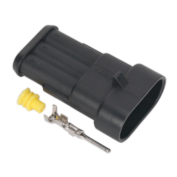 Sealey SSC3M 3-Way Superseal Male Connector - Pack of 5