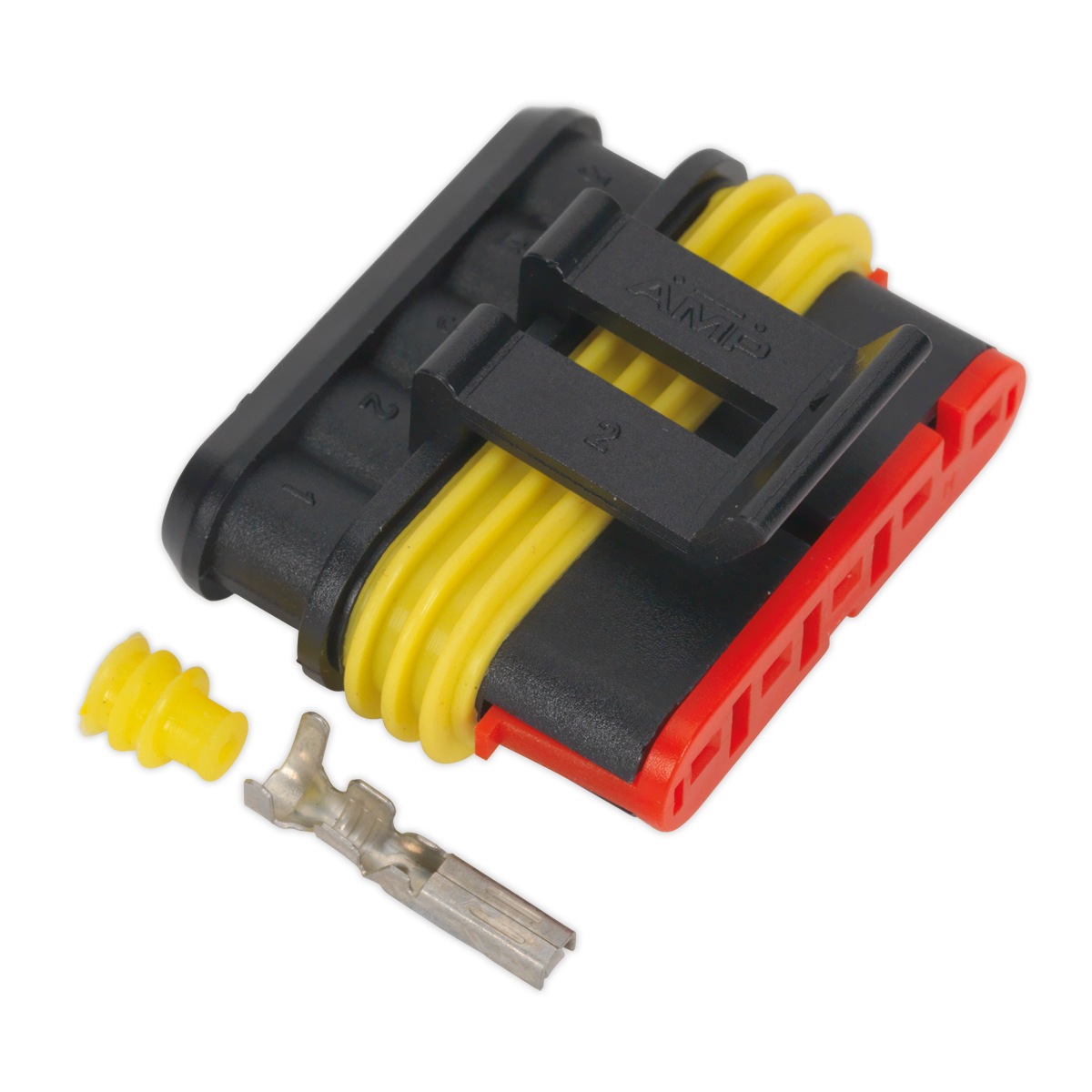 Sealey SSC5F 5-Way Superseal Female Connector - Pack of 3