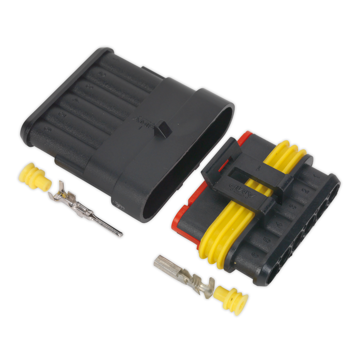 Sealey SSC6MF 6-Way Superseal Male & Female Connector