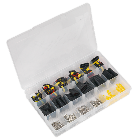 Sealey SSCSET1 350pc Superseal Male & Female Connector Assortment