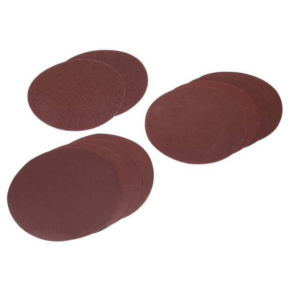 Sealey SSDS01 Hook-and-Loop Sanding Disc Set 150mm