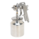 Sealey SSG2 General-Purpose Suction Feed Spray Gun 1.5mm Set-Up
