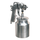 Sealey SSG2 General-Purpose Suction Feed Spray Gun 1.5mm Set-Up
