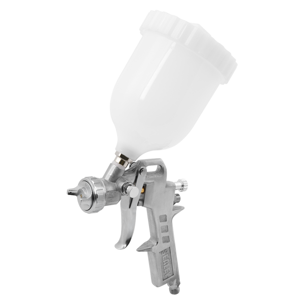 Sealey SSG503 Spray Gun Gravity Feed 1.5mm Set-Up