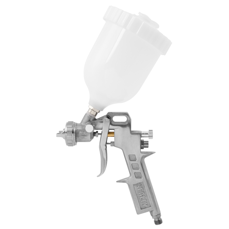 Sealey SSG503 Spray Gun Gravity Feed 1.5mm Set-Up