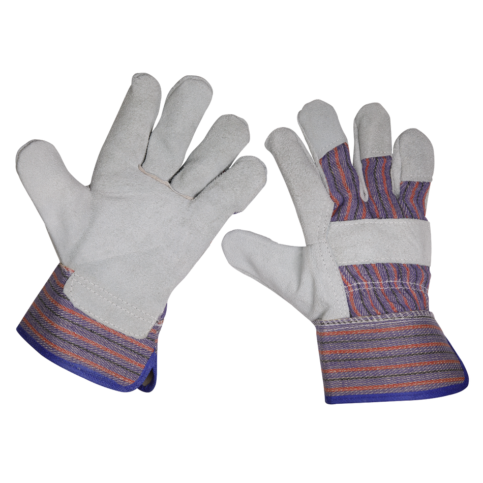 Sealey SSP12 Rigger's Gloves - Pair