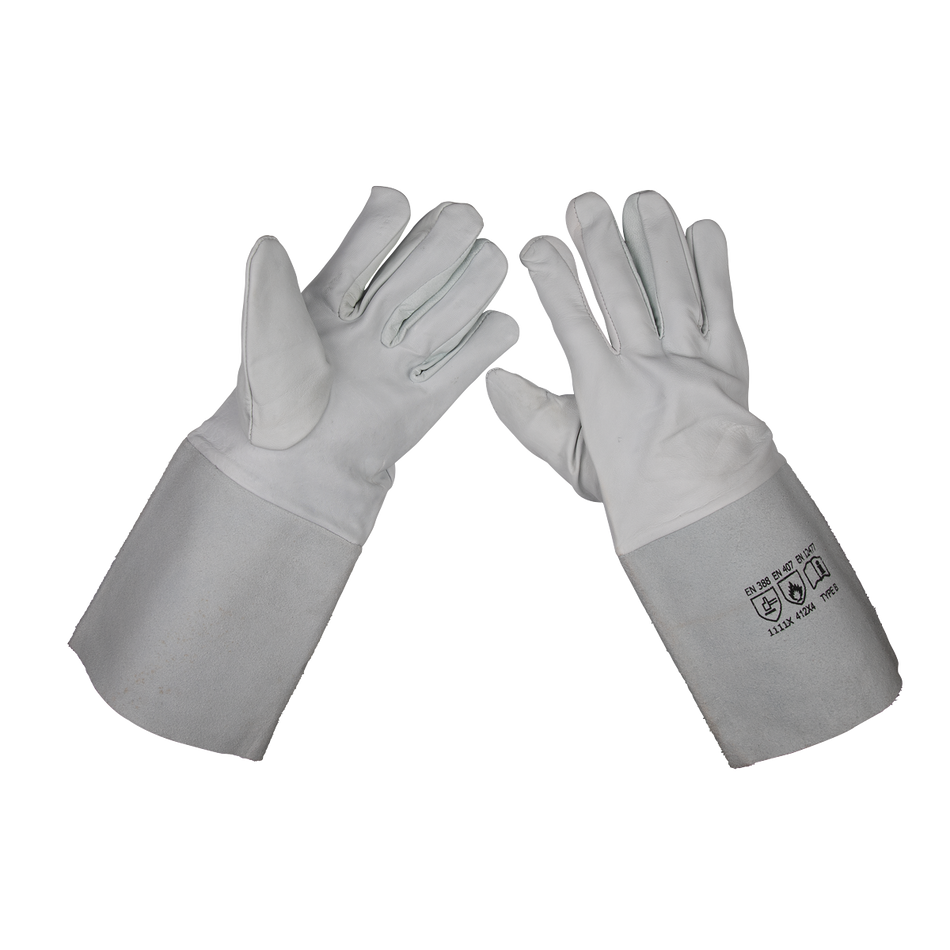 Sealey SSP142 TIG Welding Gauntlets - Pair