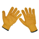 Sealey SSP33/12 Anti-Slip Handling Gloves (Large) - Pack of 12 Pairs