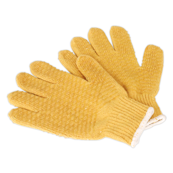 Sealey SSP33 Anti-Slip Handling Gloves (Large) - Pair