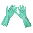 Sealey SSP34 330mm Cuffed Nitrile Gauntlets - Pair