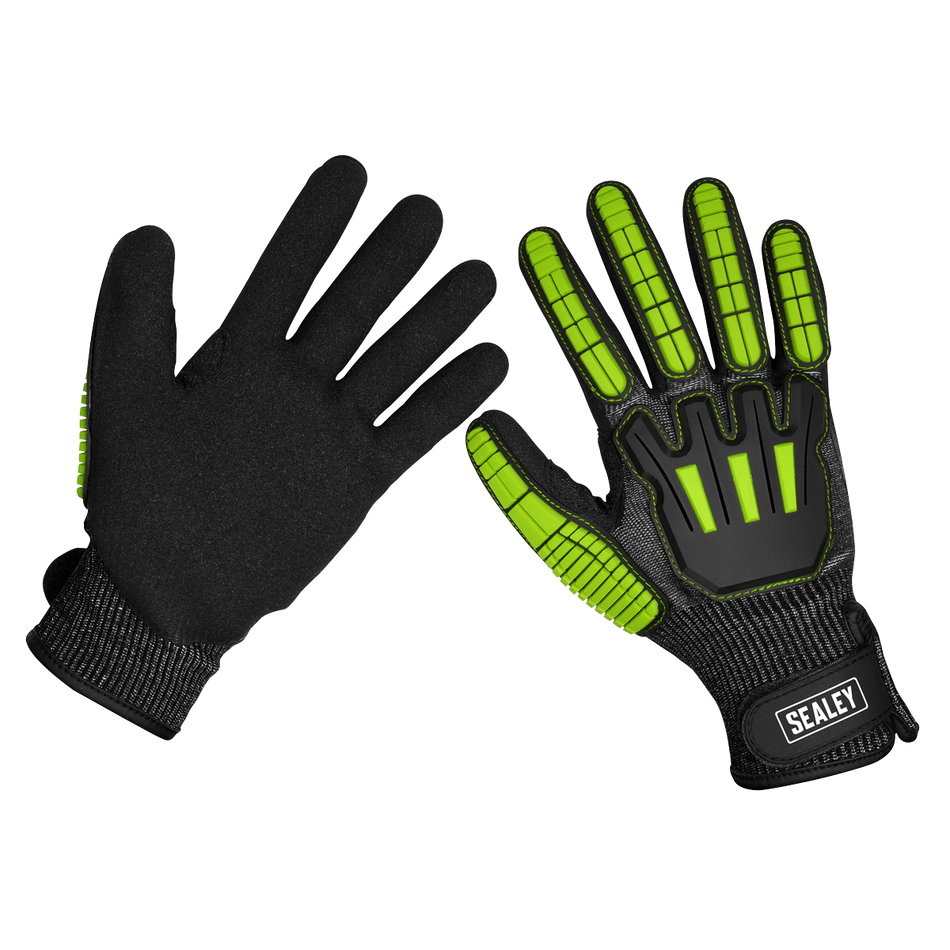 Sealey SSP39XL Cut & Impact Resistant Gloves - X-Large - Pair