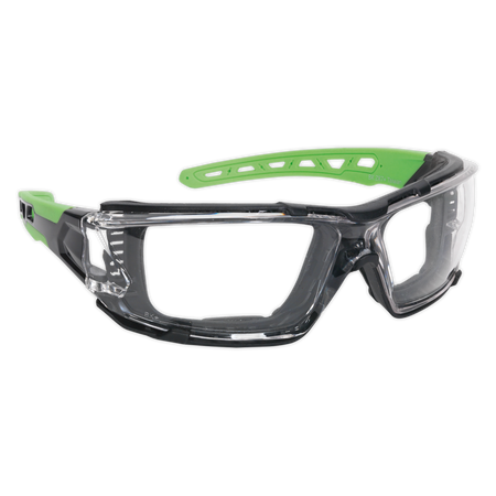 Sealey SSP68 Safety Spectacles with EVA Padding - Clear Lens