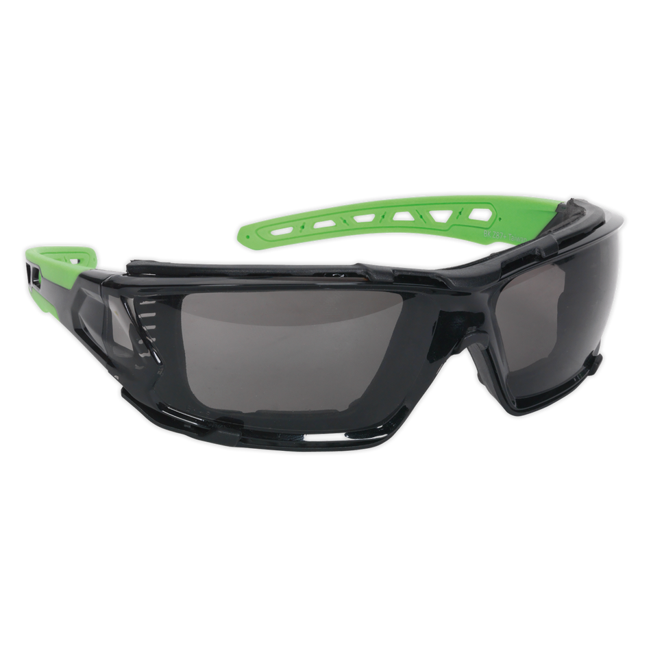Sealey SSP69 Safety Spectacles with EVA Padding - Anti-Glare Lens
