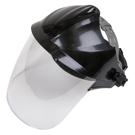 Sealey SSP78 Deluxe Brow Guard with Aspherical Polycarbonate Full Face Shield