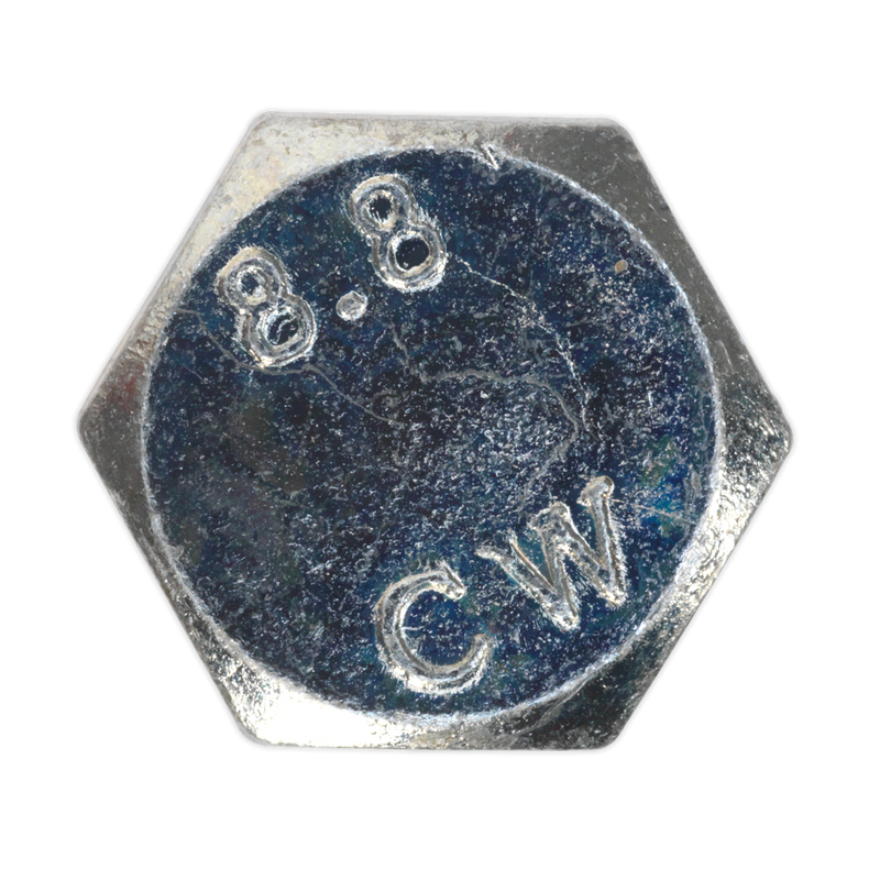 Sealey SS620 HT Setscrew M6 x 20mm - 8.8 Zinc - Pack of 50