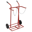Sealey ST28/B Welding Bottle Trolley - 2 Bottle