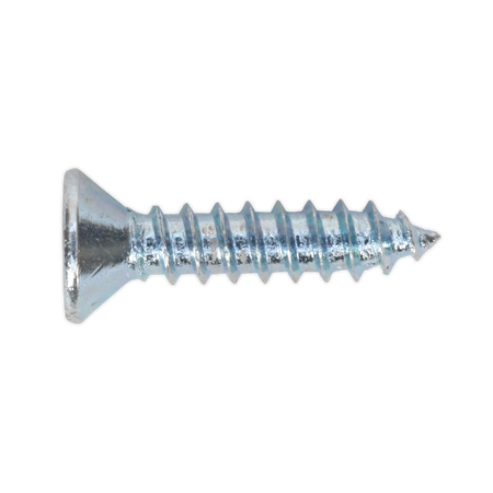 Sealey ST3516 3.5 x 16mm Self Tapping Countersunk Pozi Screw - Pack of 100