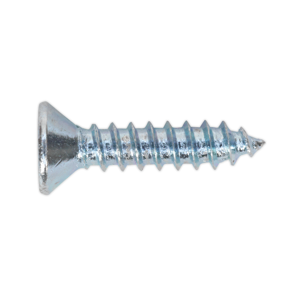 Sealey ST3516 3.5 x 16mm Self Tapping Countersunk Pozi Screw - Pack of 100