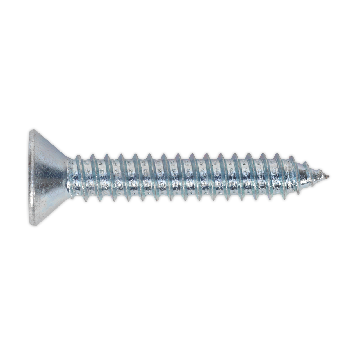 Sealey ST6338 6.3 x 38mm Self Tapping Countersunk Pozi Screw - Pack of 100