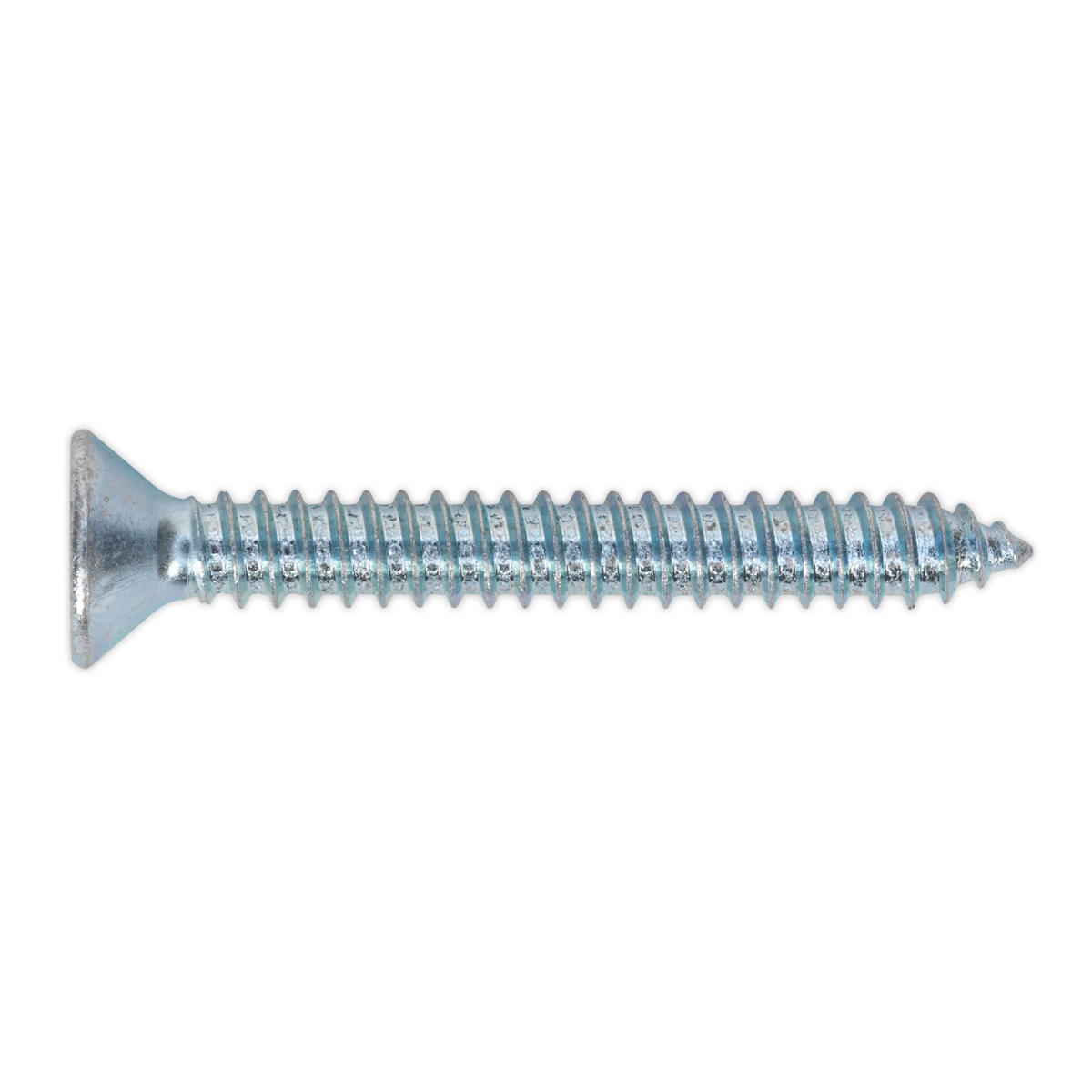 Sealey ST6351 6.3 x 51mm Self Tapping Countersunk Pozi Screw - Pack of 100