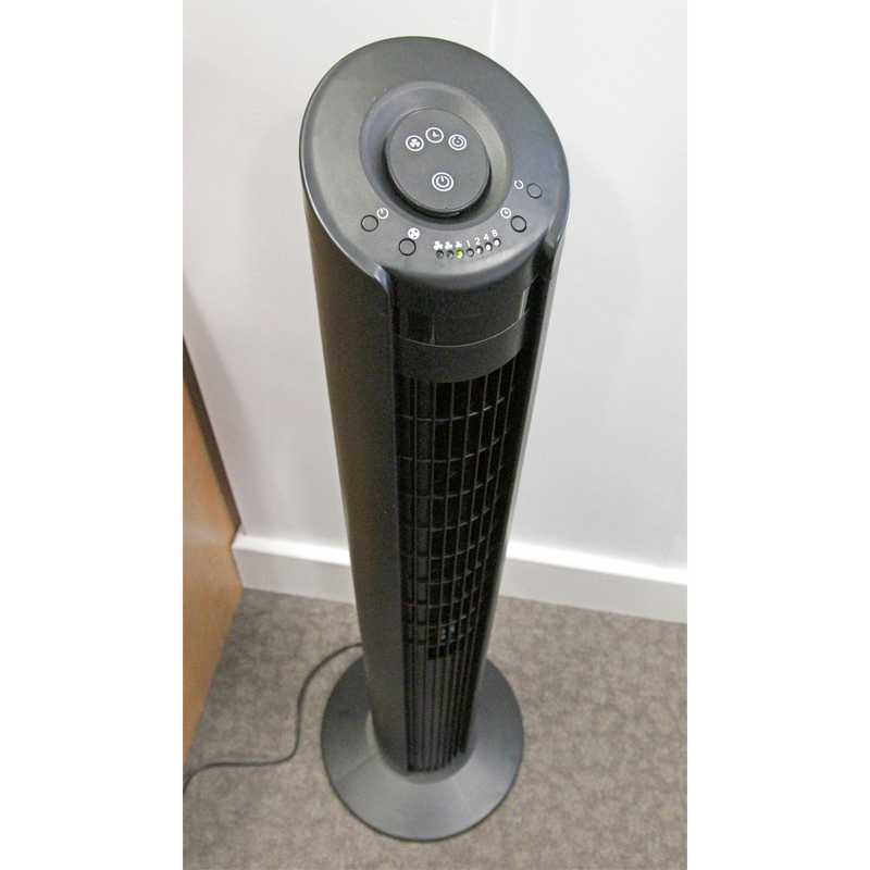 Sealey STF42 42" Oscillating Tower Fan 3-Speed