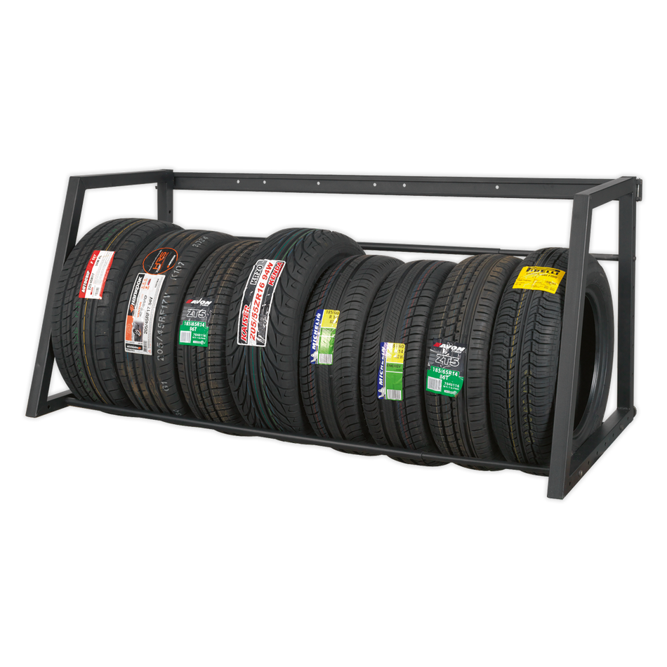 Sealey STR001 Wall or Floor Mounting Extending Tyre Rack - 200kg Capacity