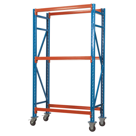 Sealey STR007 Two Level Mobile Tyre Rack - 200kg Capacity Per Level