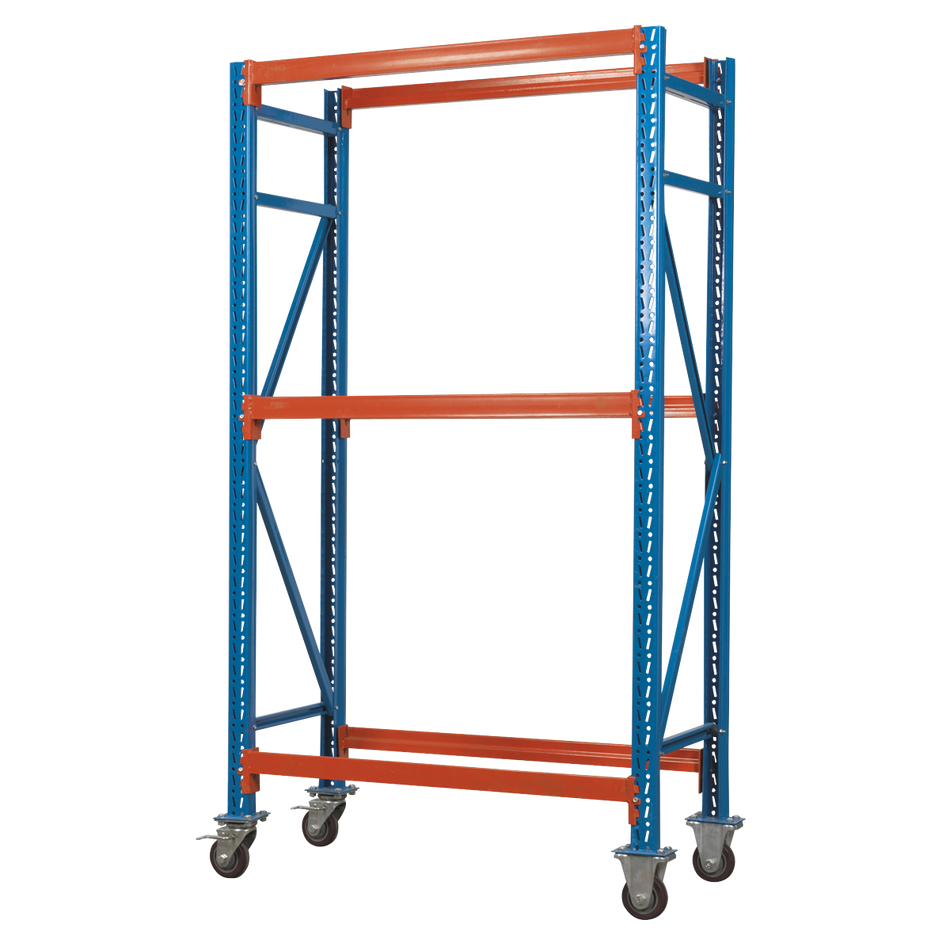 Sealey STR007 Two Level Mobile Tyre Rack - 200kg Capacity Per Level