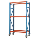 Sealey STR007 Two Level Mobile Tyre Rack - 200kg Capacity Per Level