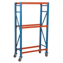 Sealey STR007 Two Level Mobile Tyre Rack - 200kg Capacity Per Level