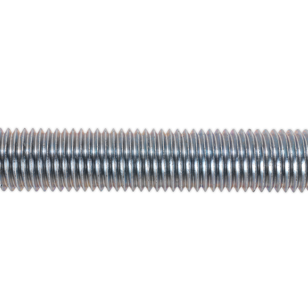 Sealey STUD24 Threaded Rod M24 x 1m - 8.8 Steel - Pack of 2