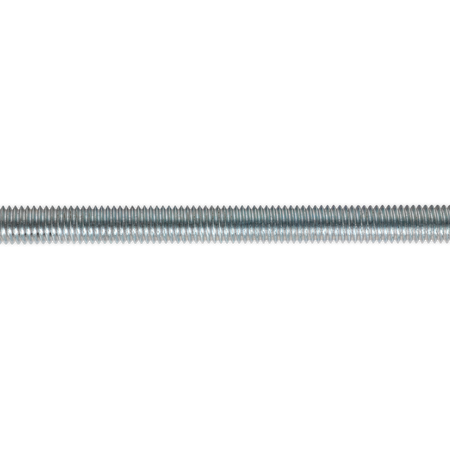 Sealey STUD8 Threaded Rod M8 x 1m - 8.8 Steel - Pack of 5