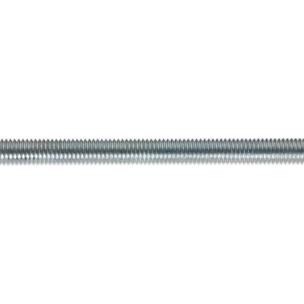 Sealey STUD8 Threaded Rod M8 x 1m - 8.8 Steel - Pack of 5