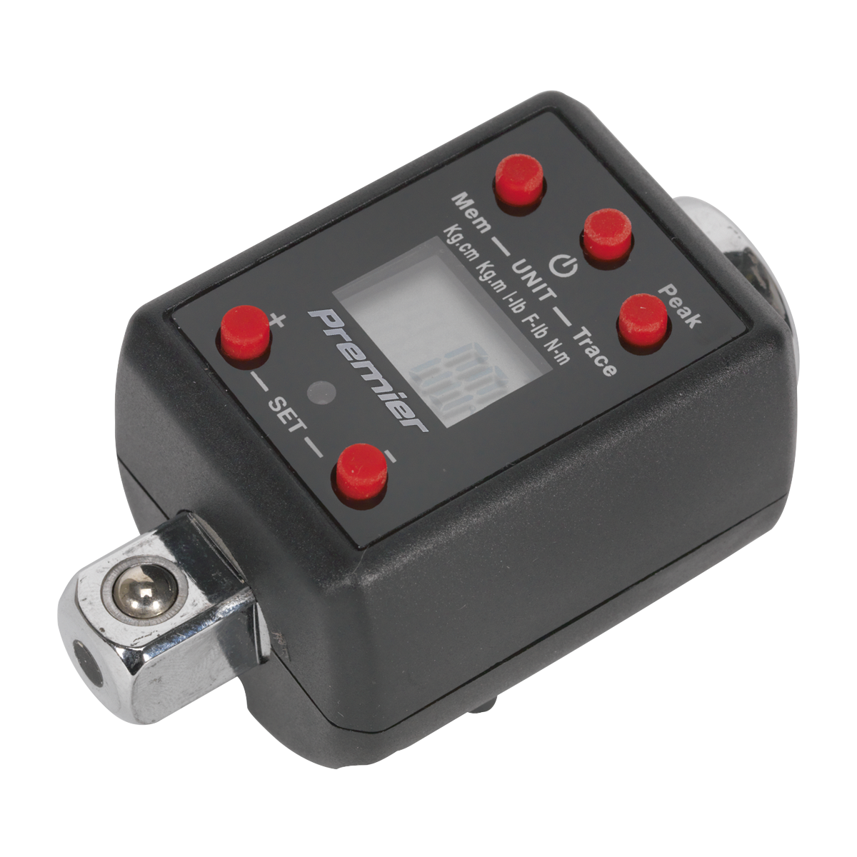 Sealey STW290 1/2"Sq Drive Digital Torque Adaptor 40-200Nm