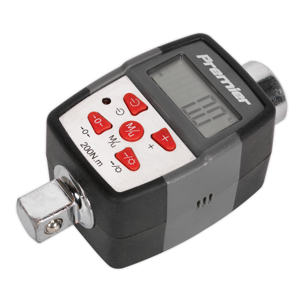 Sealey STW291 1/2"Sq Drive Digital Torque Adaptor with Angle Function 20-200Nm