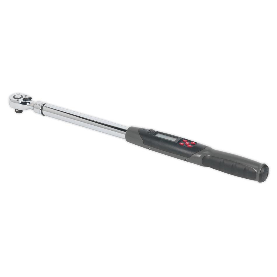 Sealey STW306 1/2"Sq Drive Digital Torque Wrench with Angle Function 20-200Nm