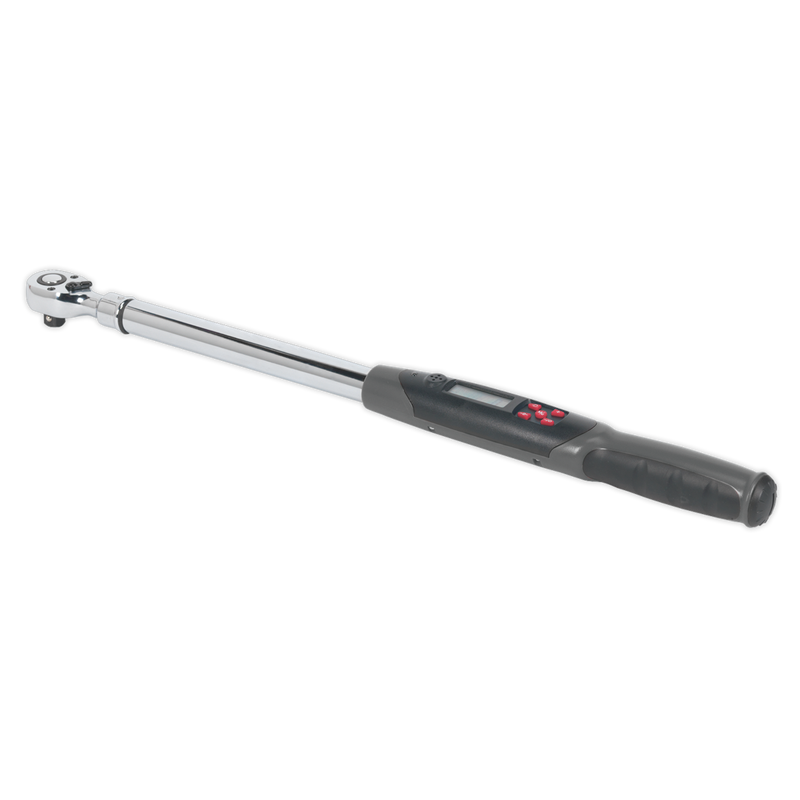 Sealey STW306 1/2"Sq Drive Digital Torque Wrench with Angle Function 20-200Nm