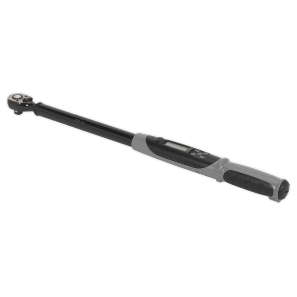 Sealey STW306B 1/2"Sq Drive Digital Torque Wrench with Angle Function 20-200Nm - Black Series