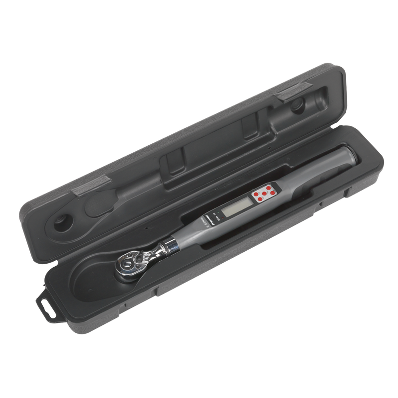 Sealey STW308 3/8"Sq Drive Digital Torque Wrench 8-85Nm