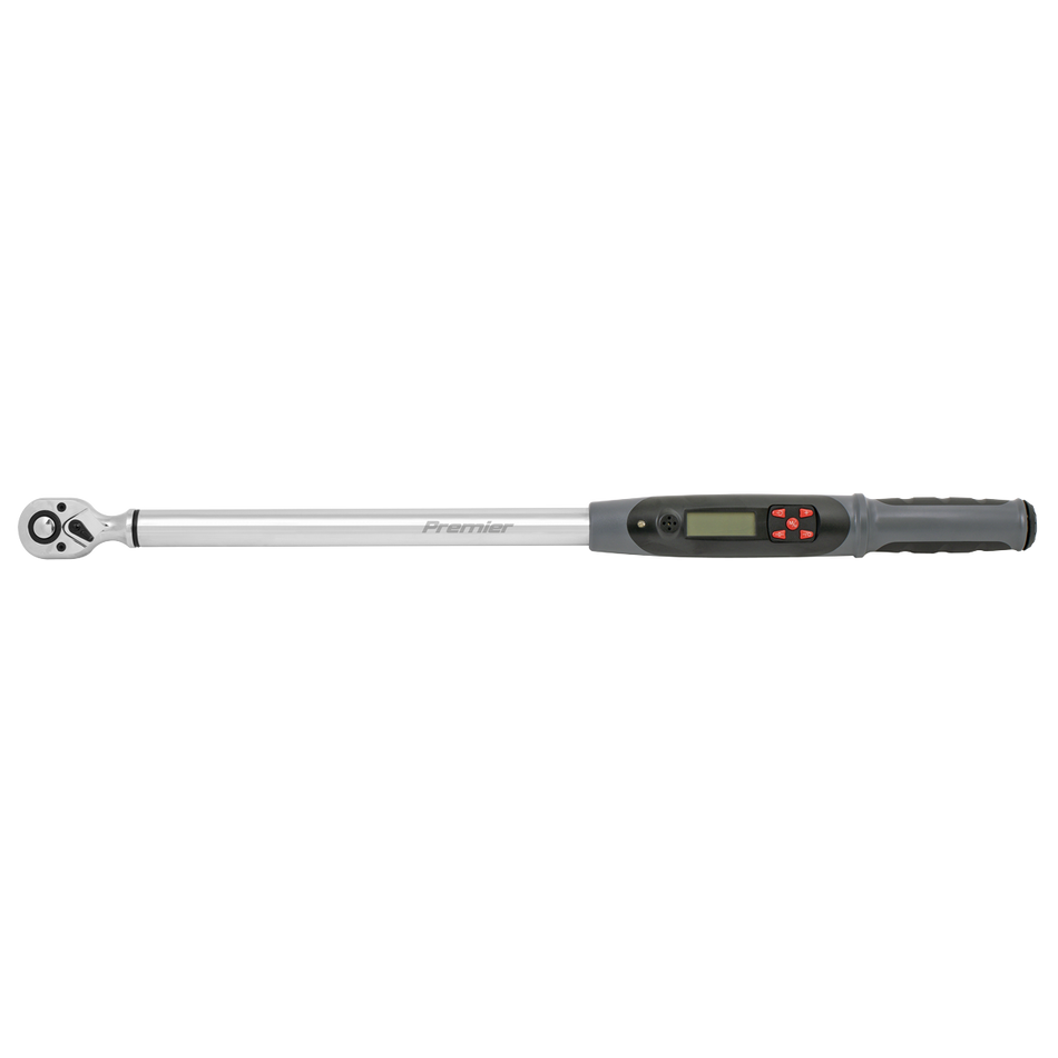 Sealey STW310 Angle Torque Wrench Digital 1/2"Sq Drive 30-340Nm (22-250lb.ft)