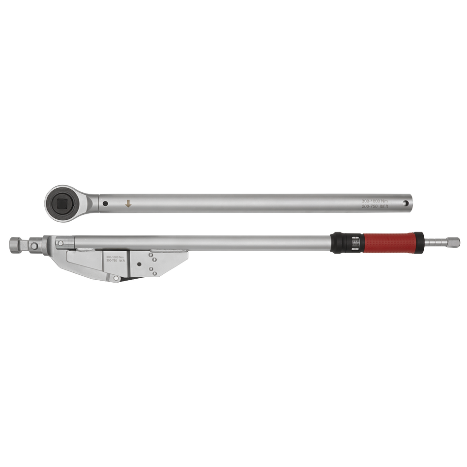 Sealey STW501 Breakback Torque Wrench 3/4"Sq Drive 300-1000N