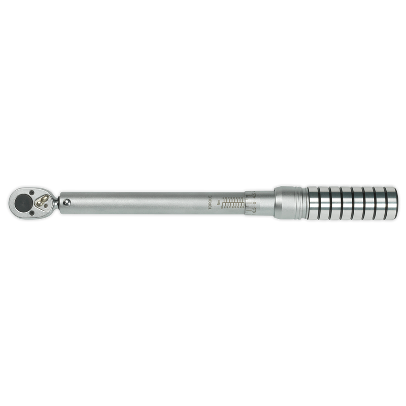 Sealey STW702 3/8"Sq Drive Torque Wrench Micrometer Style 20-100Nm