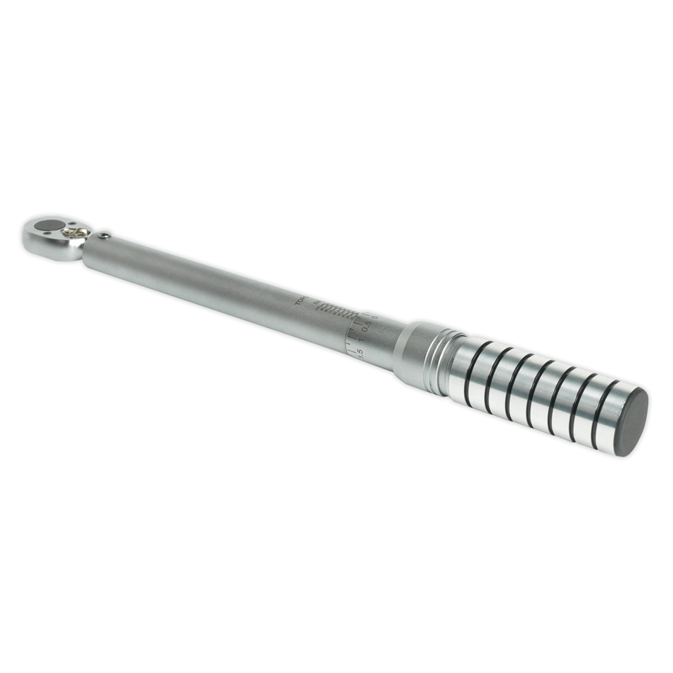 Sealey STW702 3/8"Sq Drive Torque Wrench Micrometer Style 20-100Nm