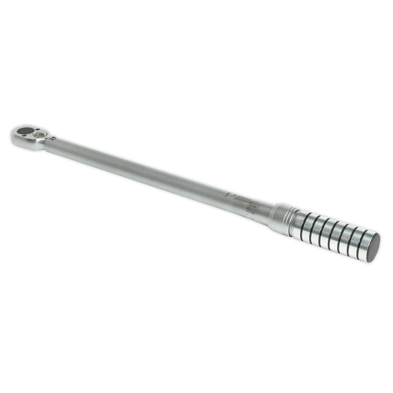 Sealey STW703 1/2"Sq Drive Torque Wrench Micrometer Style 40-200Nm - Calibrated