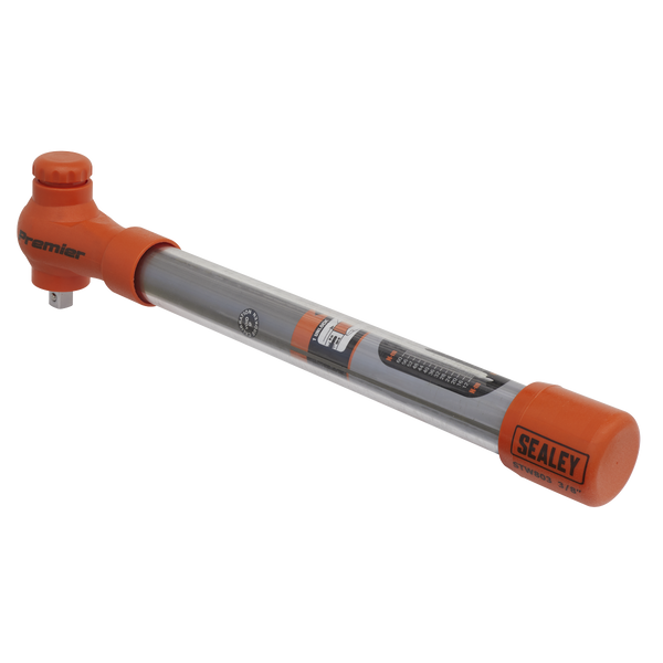 Sealey STW803 3/8"Sq Drive Calibrated Insulated Torque Wrench 12-60Nm