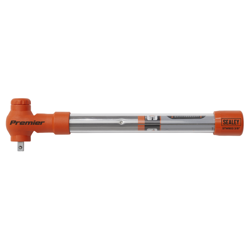 Sealey STW803 3/8"Sq Drive Calibrated Insulated Torque Wrench 12-60Nm