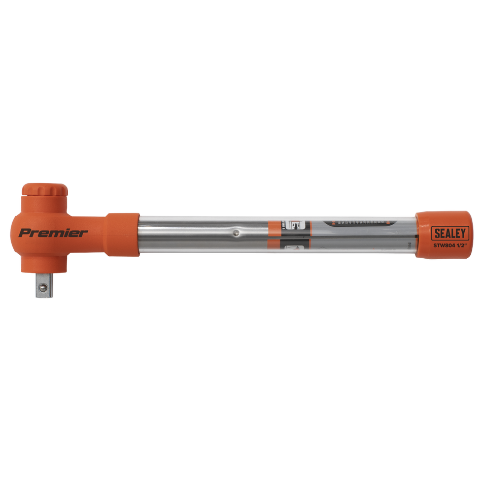 Sealey STW804 Calibrated 1/2"Sq Drive Insulated Torque Wrench 12-60Nm